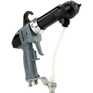 Electrostatic air spray gun